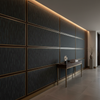 Stitchwork Bay - Midnight Upholstered Wall Panel | Architectural Fabrics