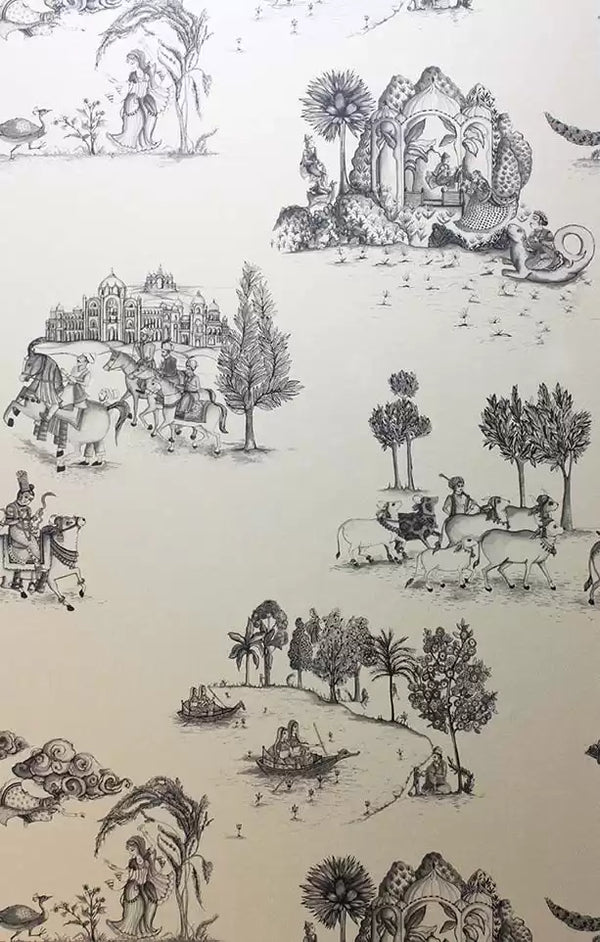 Zanskar Indian Toile | Osborne & Little Europe