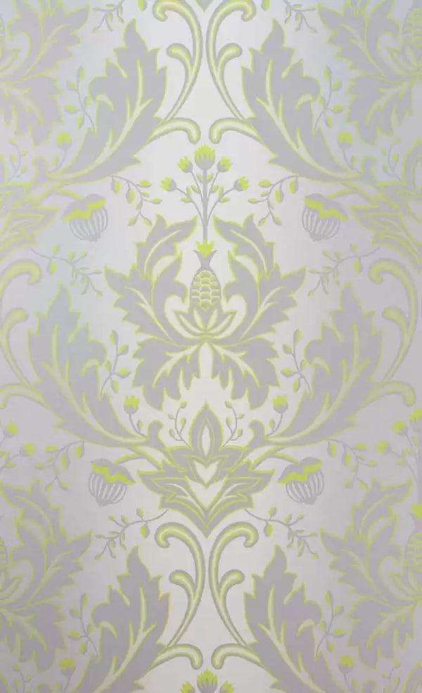 Viceroy Ombre Damask Yellow | Osborne & Little Europe