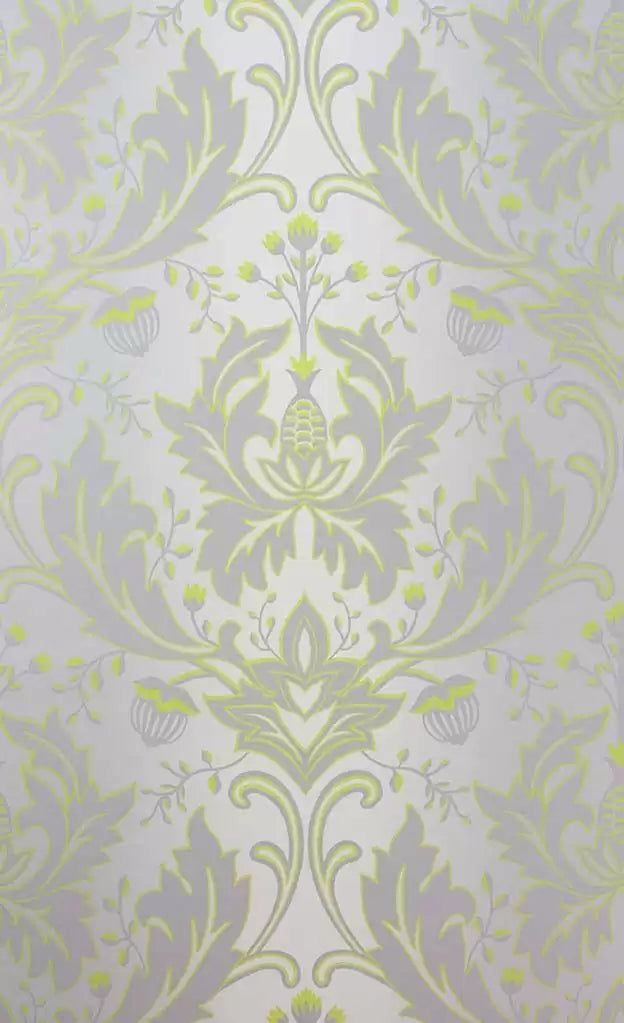 Viceroy Ombre Damask Yellow | Osborne & Little Europe