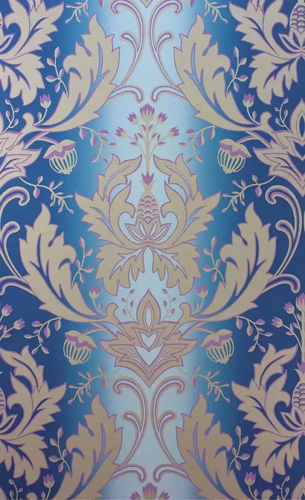 Viceroy Ombre Damask Blue | Osborne & Little Europe