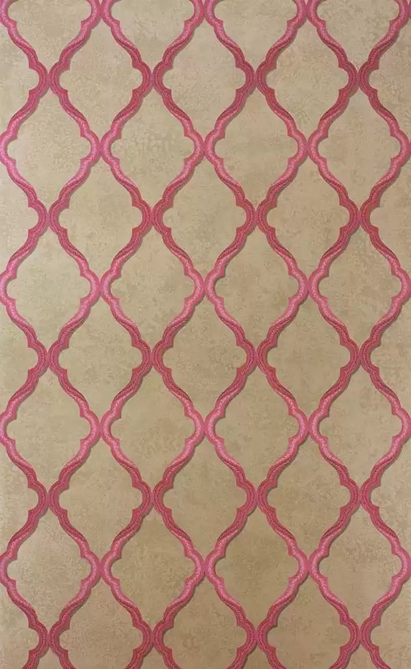 Jali Trellis Red | Osborne & Little Europe