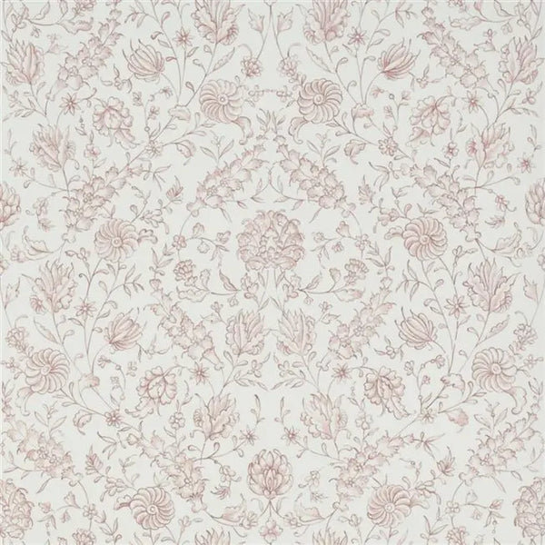 Flora Crimson Wallpaper | Designers Guild Europe