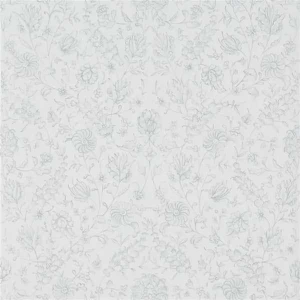 Flora Silver Wallpaper | Designers Guild Europe