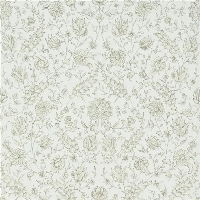 Flora Cocoa Wallpaper | Designers Guild Europe