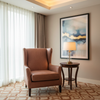 Punch Bowl - Madder Upholstered Chair | Architectural Fabrics