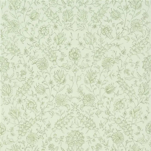 Flora Olive Wallpaper | Designers Guild Europe