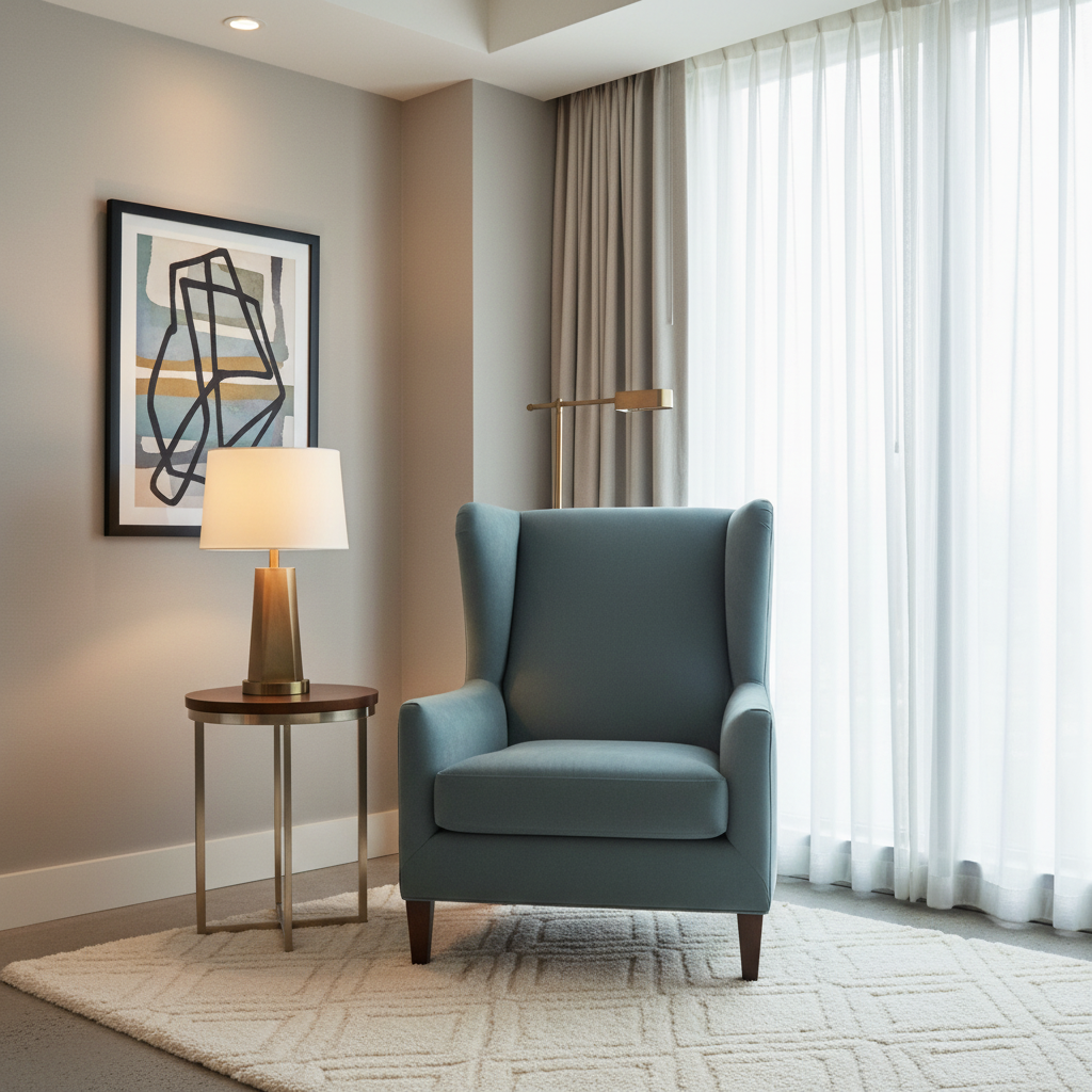 Maho Bay - Mallard Upholstered Chair | Architectural Fabrics