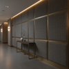 Turks Landing - Nero Upholstered Wall Panel | Architectural Fabrics