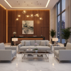 Aarden - Misty Stone Silicone Hybrid Upholstered Sofa | Architectural Fabrics