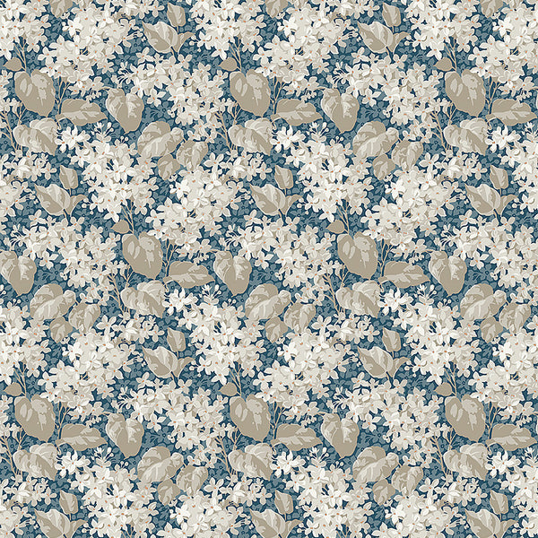 Aratorp, Blue Wallcoverings | Schumacher