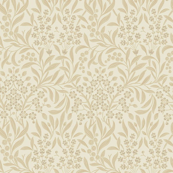 Kryddhyllan, Ivory Wallcoverings | Schumacher