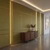 Triangle Reef - Meadow Upholstered Wall Panel | Architectural Fabrics