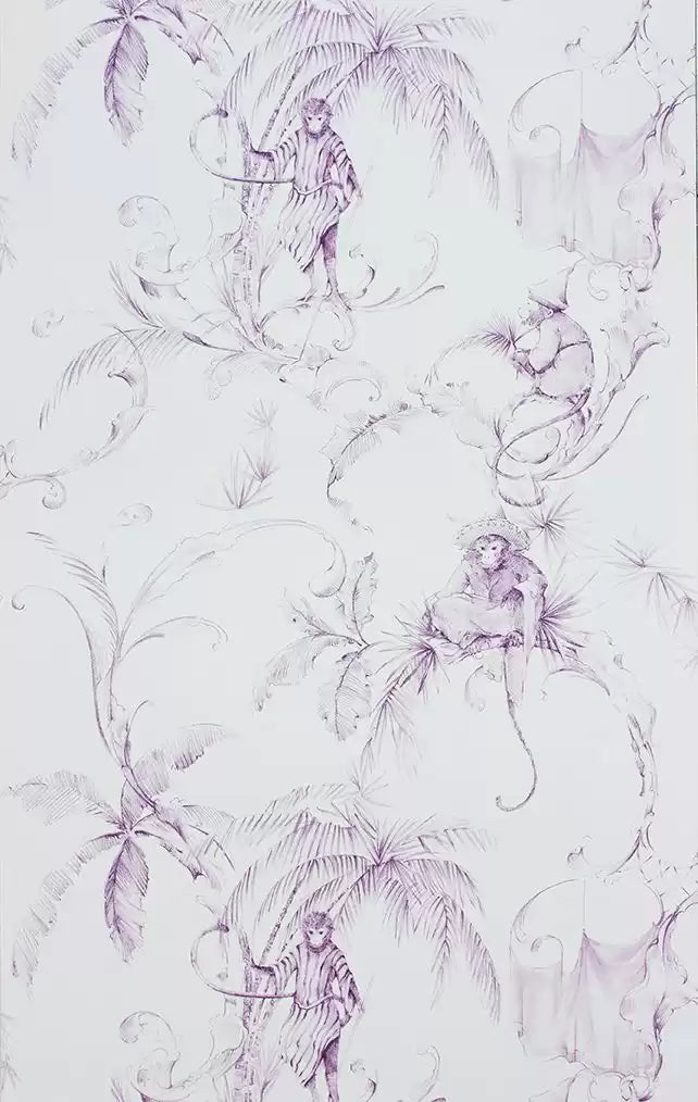 Barbary Toile 01  Wallpaper | Nina Campbell Europe