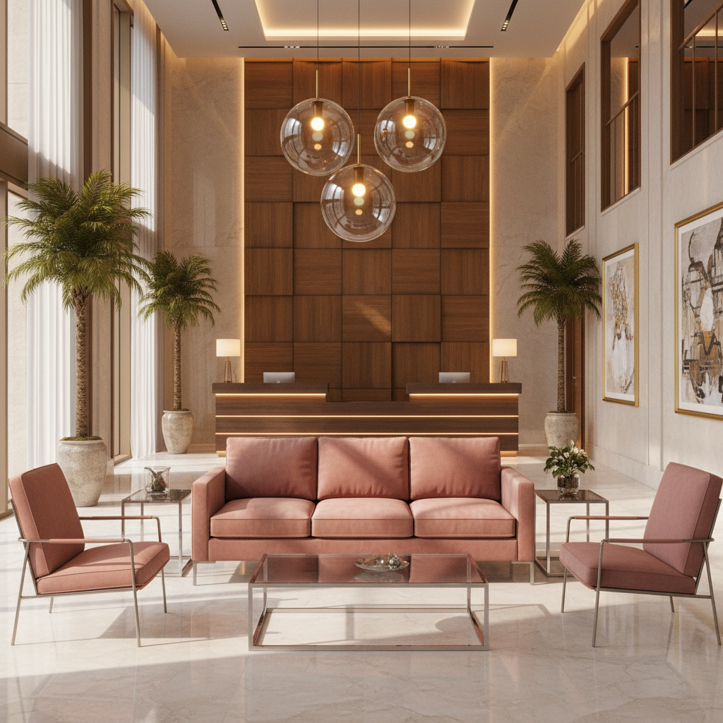 Bedford Raspberry Upholstered Sofa | Architectural Fabrics