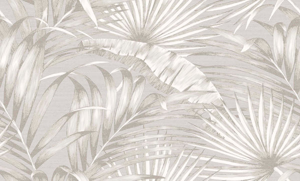Foglie Di Palma Grey | Masi Wallcovering