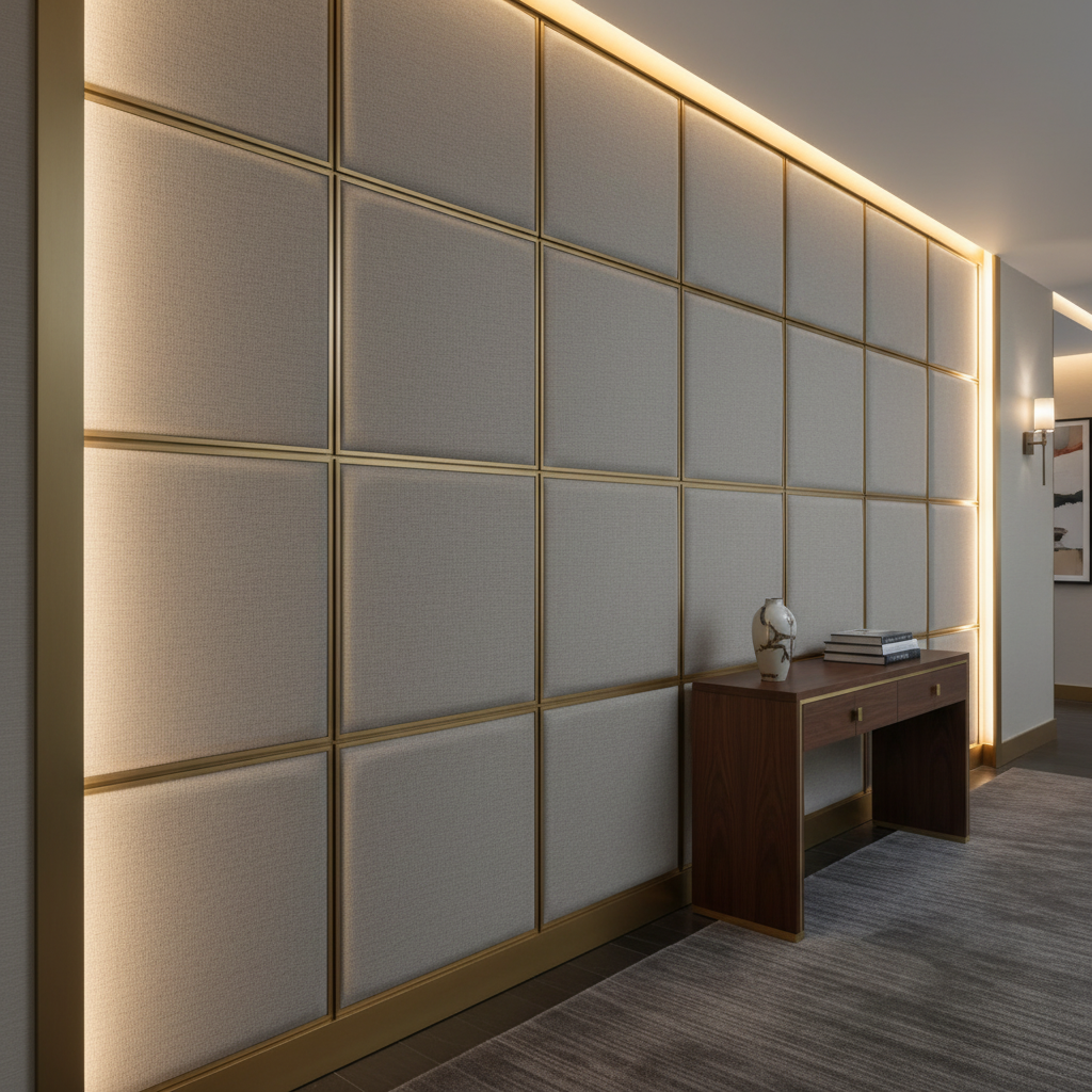 Punch Bowl - Aluminum Upholstered Wall Panel | Architectural Fabrics