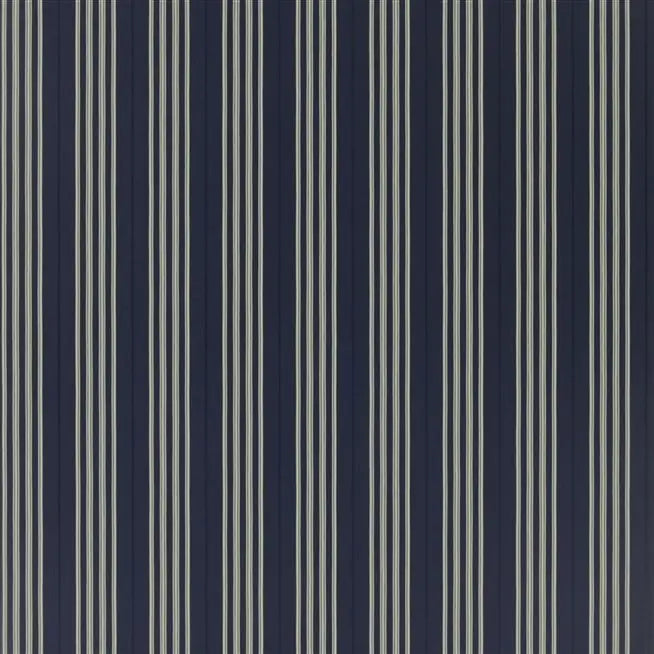 Palatine Stripe  Midnight Wallpaper | Ralph Lauren