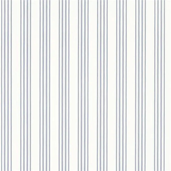 Palatine Stripe  Porcelain Blue Wallpaper | Ralph Lauren