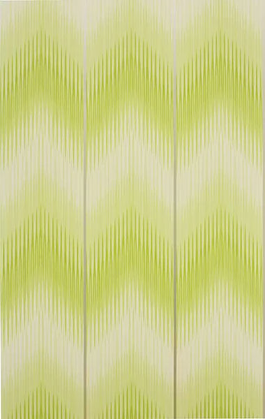 Danzon Metallic Chevron Yellow Wallpaper | Osborne & Little Europe