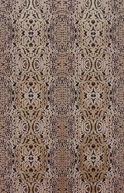 Leopardo Leopard Peacock Brown | Osborne & Little Europe