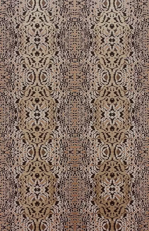 Leopardo Leopard Peacock Brown | Osborne & Little Europe