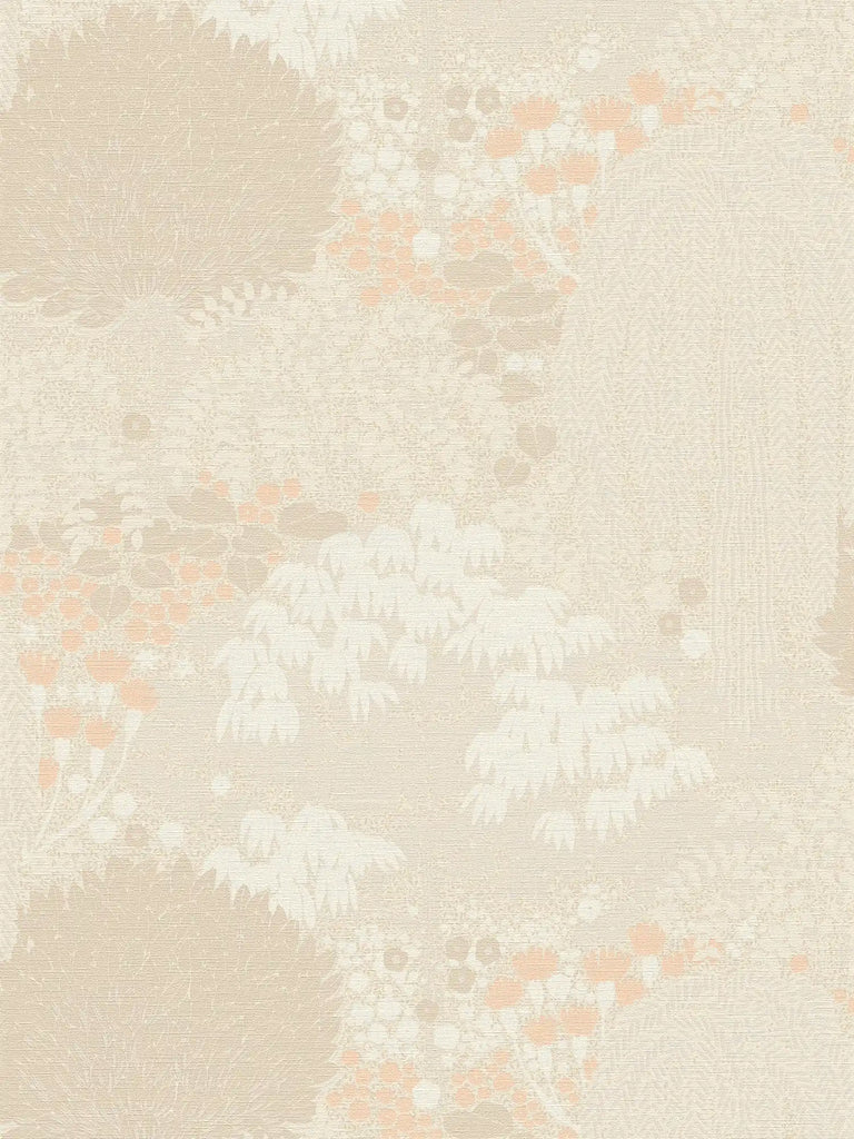 Famous Garden Beige Wallcovering | AS Creation