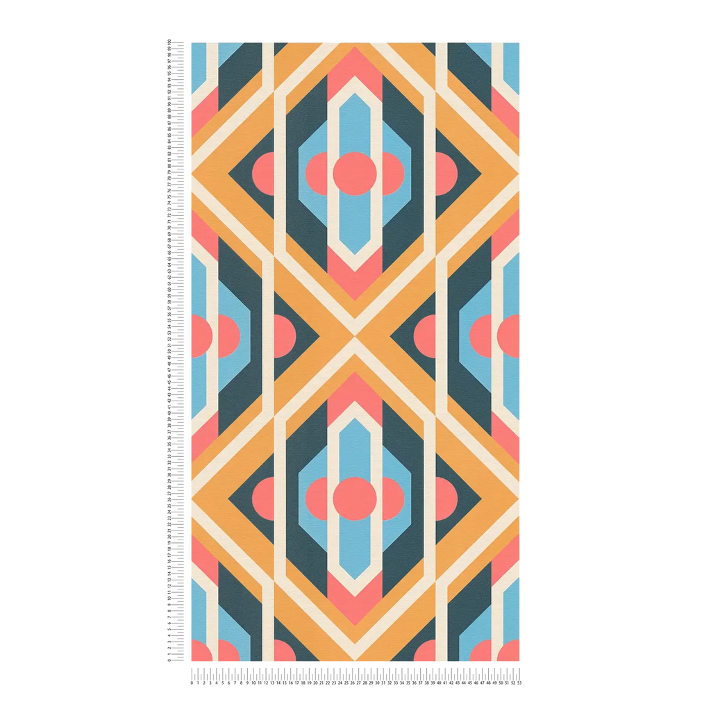 Retro Chic Mustard Wallcovering | AS Creation