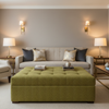 Acoustic - Acoustic Performance Vinyl Upholstered Ottoman | Architectural Fabrics