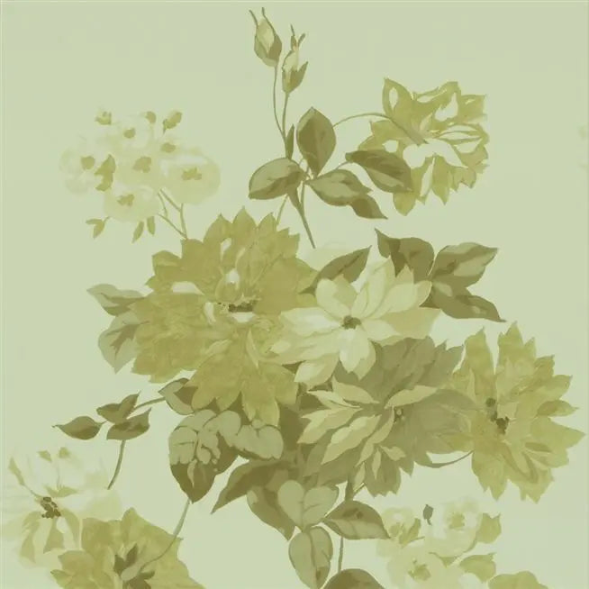 Portier Floral Ecru  Wallpaper | Designers Guild Europe