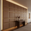 Alamo - Earthen Clay Performance Vinyl Upholstered Wall Panel | Architectural Fabrics