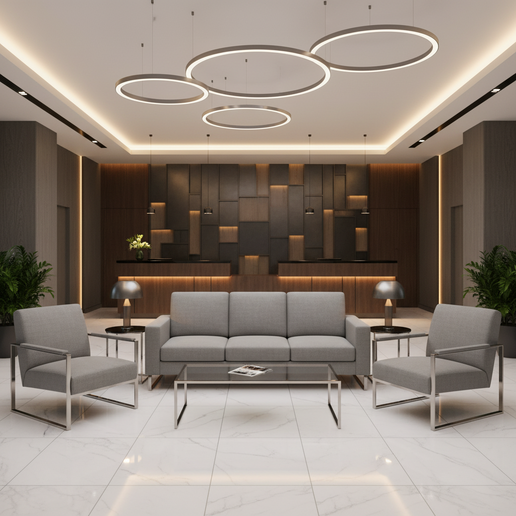 Peter Island - Metal Upholstered Sofa | Architectural Fabrics