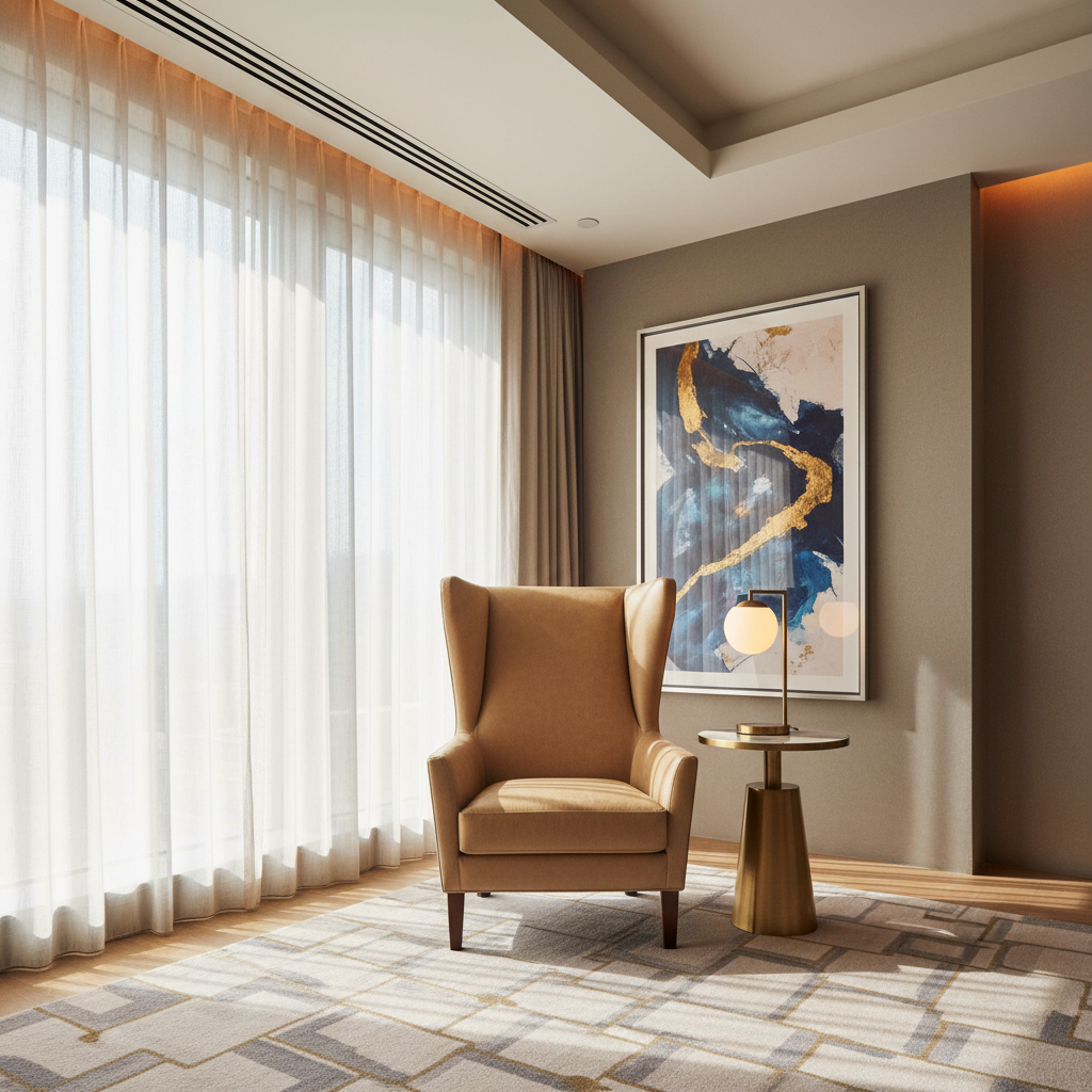 BENNETT ROLLER SHADE - BENNETT ROLLER SHADE Roller Shade Upholstered Chair | Architectural Fabrics