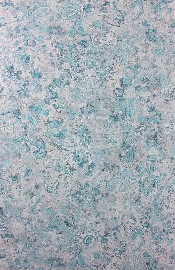 Latania Small Scale Paisley Aqua | Osborne & Little Europe