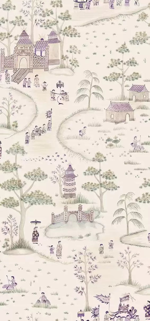 Cathay Parade 01  Wallpaper | Nina Campbell Europe