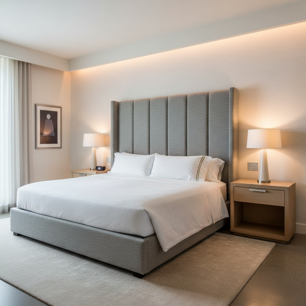 Soufriere - Aurora Upholstered Headboard | Architectural Fabrics