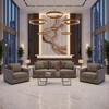 Peter Island - Graphite Upholstered Sofa | Architectural Fabrics