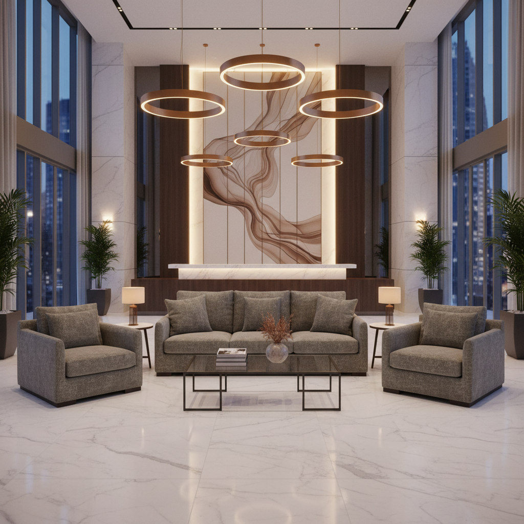 Peter Island - Graphite Upholstered Sofa | Architectural Fabrics