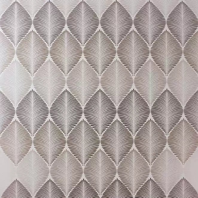 Leaf Fall Metallic Copper Wallpaper | Osborne & Little Europe