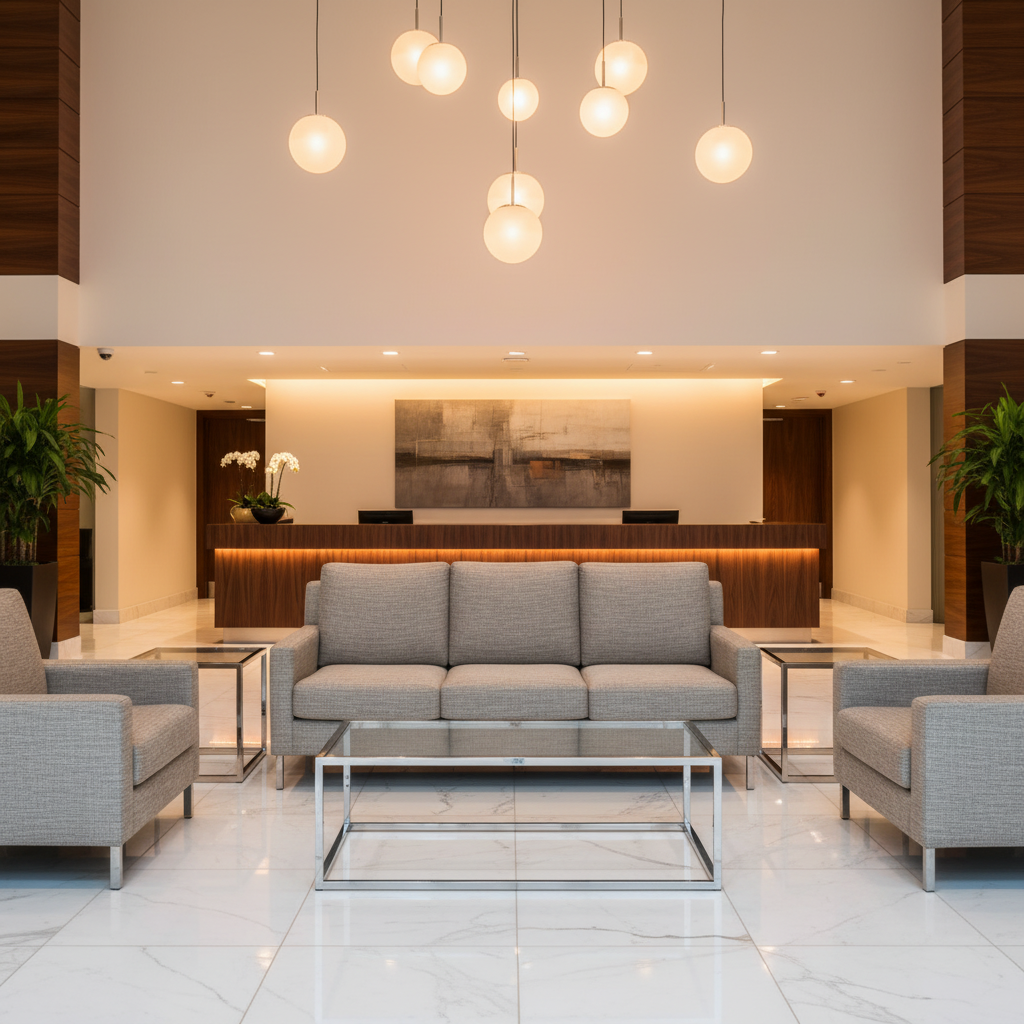 Abaca - Stone Weave Tekloom Performance Upholstered Sofa | Architectural Fabrics