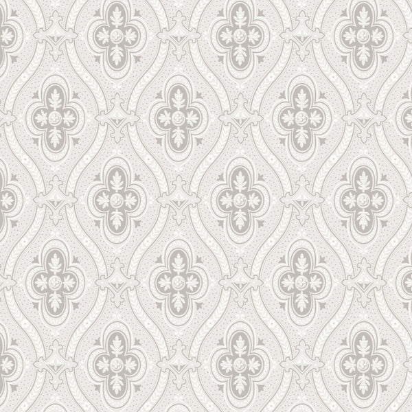 Pigkammaren, Grey Wallcoverings | Schumacher