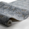 Waldemar Blue Room Setting | Schumacher Wallpaper