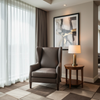 Kick Em Jenny - Mink Upholstered Chair | Architectural Fabrics