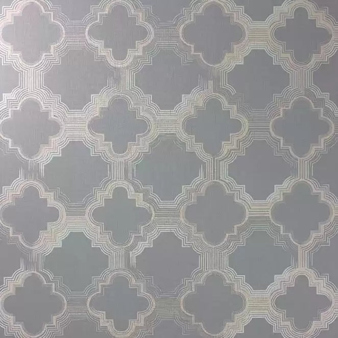 Quatrefoil Tiling  Wallpaper | Osborne & Little Europe