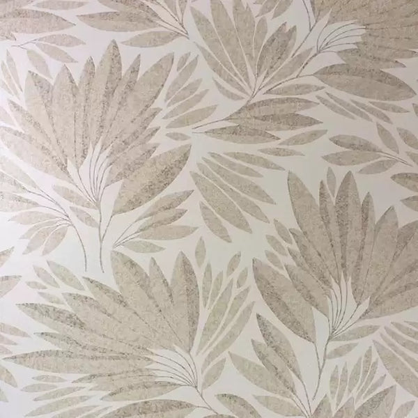 Fleuron Leaves Gold Wallpaper | Osborne & Little Europe