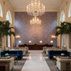 Montpelier | Hollywood Wallcoverings - Hotel Lobby commercial room setting