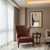 Maho Bay - Ruby Upholstered Chair | Architectural Fabrics