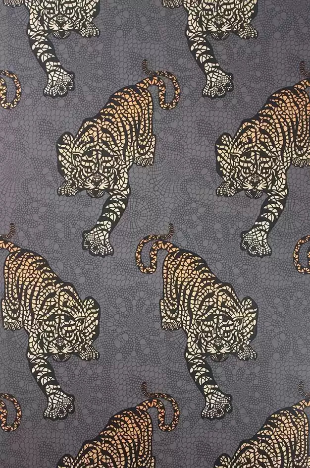 Tyger Holographic Tiger  Wallpaper | Osborne & Little Europe