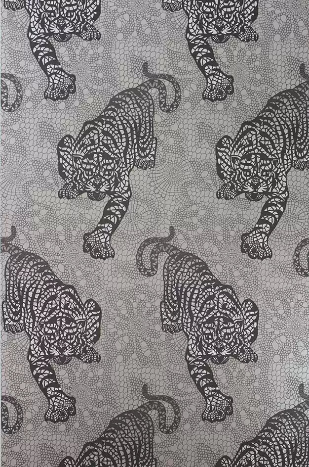 Tyger Holographic Tiger Grey | Osborne & Little Europe