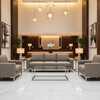 Maya Riviera - Latte Upholstered Sofa | Architectural Fabrics